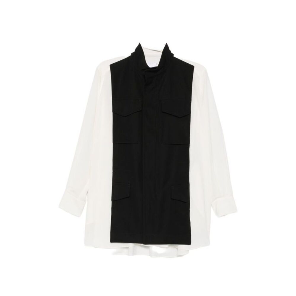 Sacai Women Bicolor Shirt